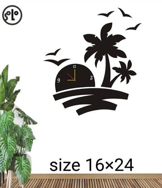 stylish wall clock 200 Deliver charges 1
