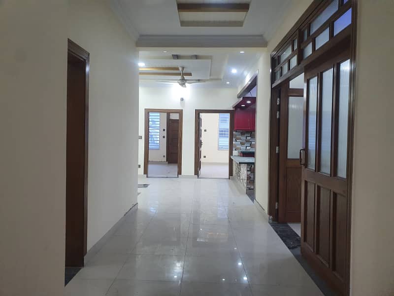 12 Marla Upper Portion Available For Rent in CBR TOWN Block C Islamabad 2