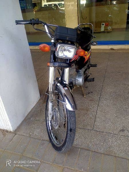 Honda CG 125 black 3