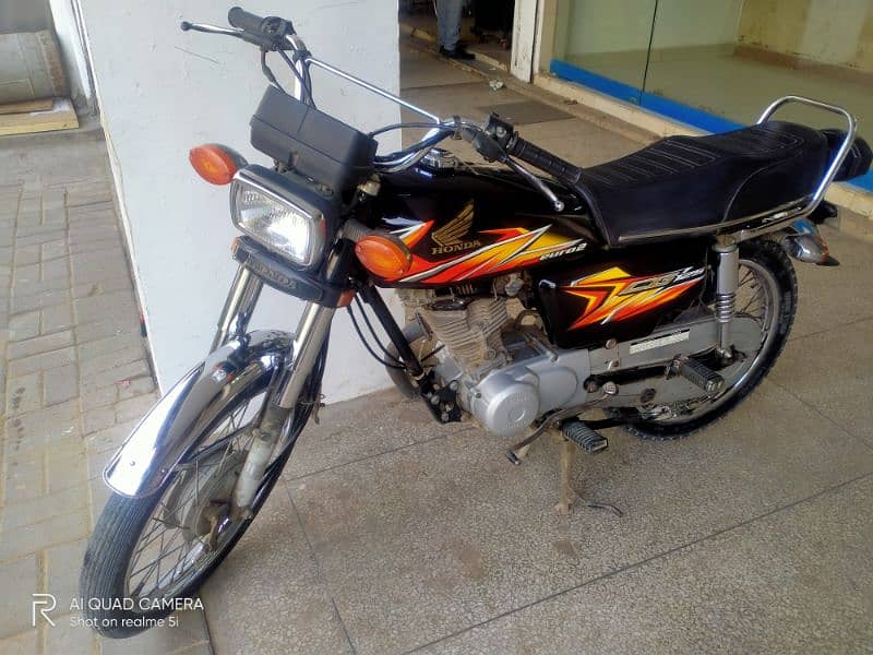 Honda CG 125 black 4