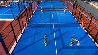 padel Court tennis court Bedminton court squash court sports 0
