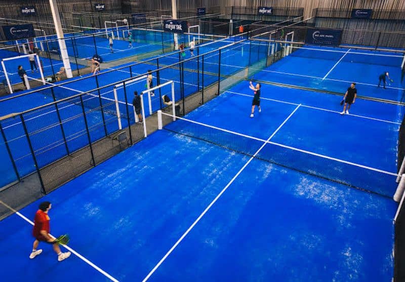 padel Court tennis court Bedminton court squash court sports 3