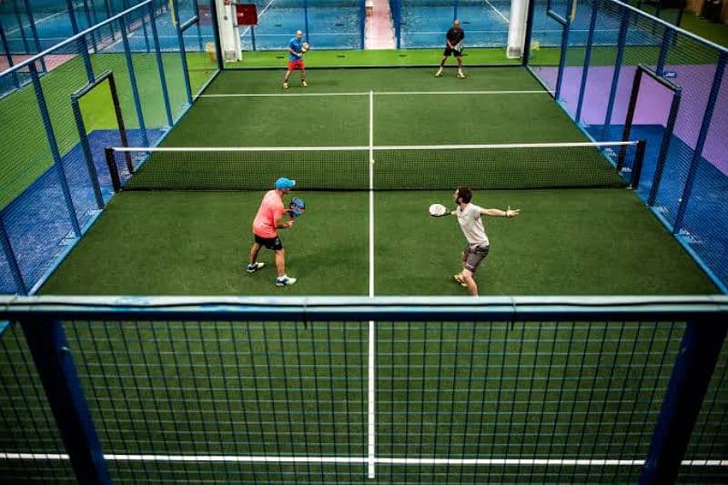 padel Court tennis court Bedminton court squash court sports 4