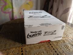 Chocolate Kinder Bueno pack of 20 box sealed imported