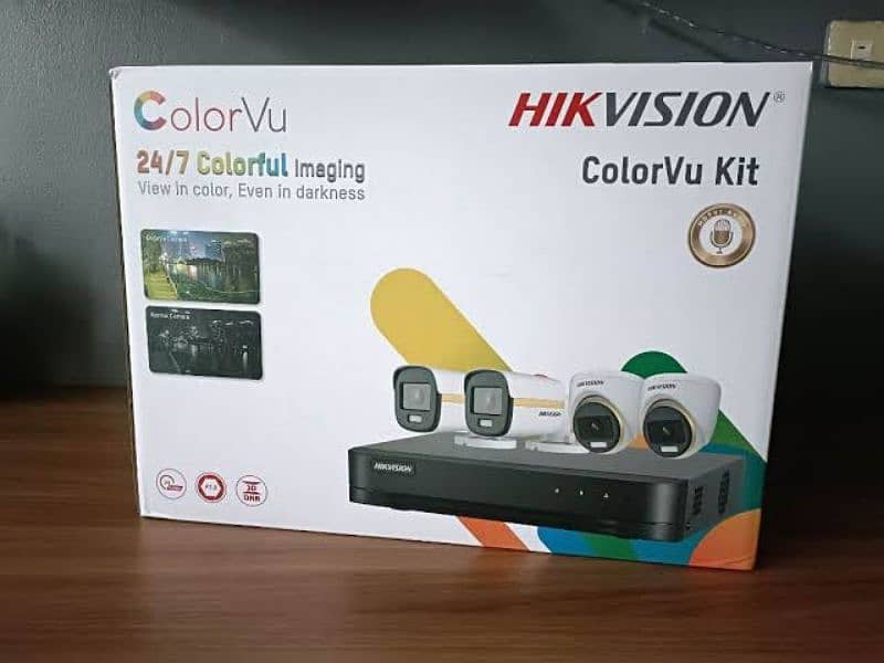 5MP HikVision ColorVu kit Complet setup 4