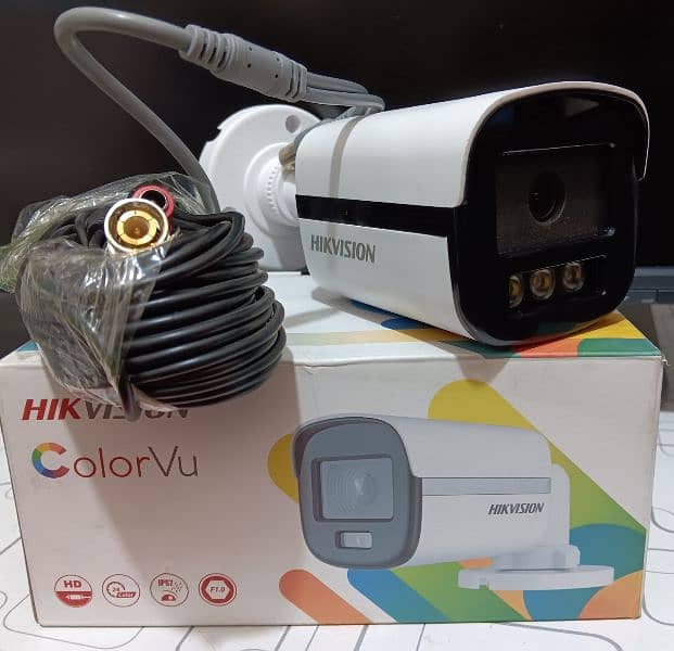 5MP HikVision ColorVu kit Complet setup 5