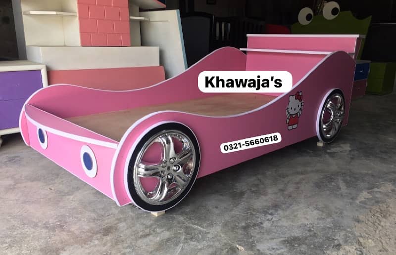 Kids Car Bed ( khawaja’s interior Fix price workshop 3