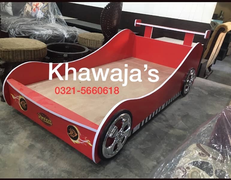 Kids Car Bed ( khawaja’s interior Fix price workshop 5