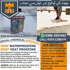 Roof Waterproofing Roof Heat Proofing Water Tank Leakage Roof Repair