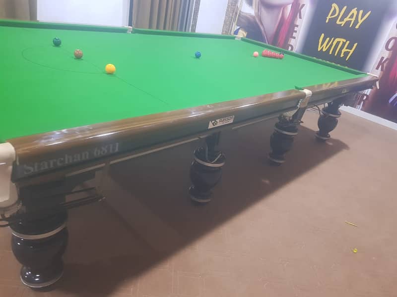 Snooker Table / Pool Table / golden snooker table 1