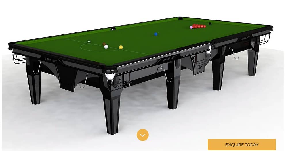 Snooker Table / Pool Table / golden snooker table 6
