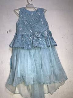 6 to 7 year old girl dress one time worn