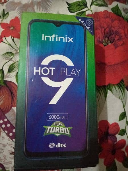 infinix hot 9 play 4/64 6000 Mah battery k sth 2