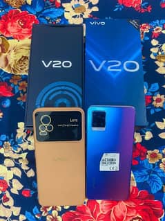 Vivo v20 with box without charger