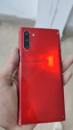 Galaxy Note 10 5G 256GB 12GB Red Color