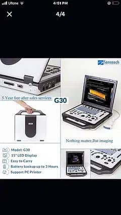 Nyro10 Notebook Humen / Vet Livestock Ultrasound Machine in Best Price