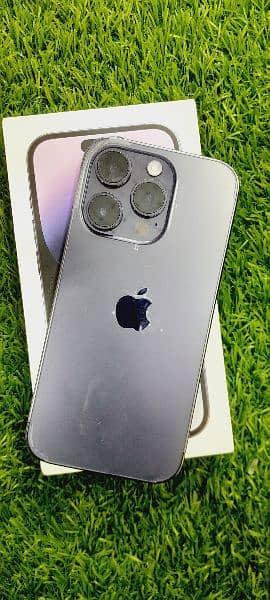 I phone 14 pro with complete box 1