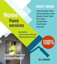 Paint Polish/Rock Wall/Deco Paint/All paint works services