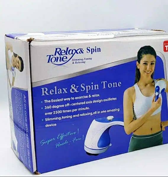 Original Relax & Spin Tone Full Body Slimming Massager Machine 1
