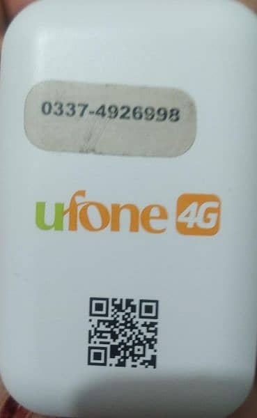 ufone blaze 4G. 3
