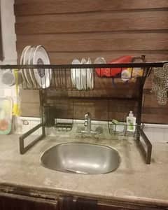 kitchen space saving sink Rack