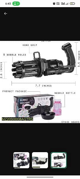 Buble machine gun 1