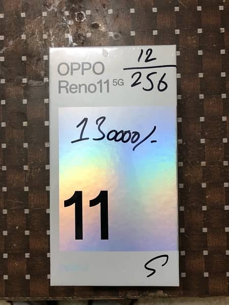 Oppo reno 11 5g box pack hole sale rate  official Pta approved 0