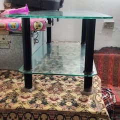glass centre table