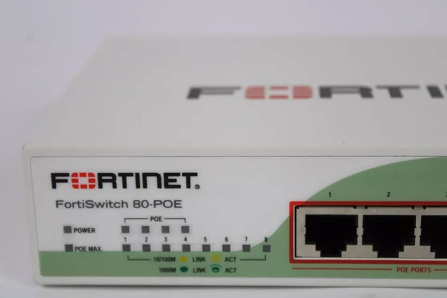 Fortinet FortiSwitch-80-POE High Performance Gigabit Ethernet Switches 6