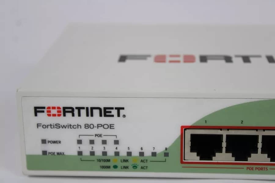 Fortinet FortiSwitch-80-POE High Performance Gigabit Ethernet Switches 7