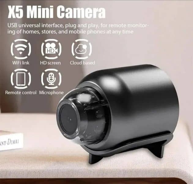 X5 mini small CCTV camera indoor outdoor security full hd quality 1