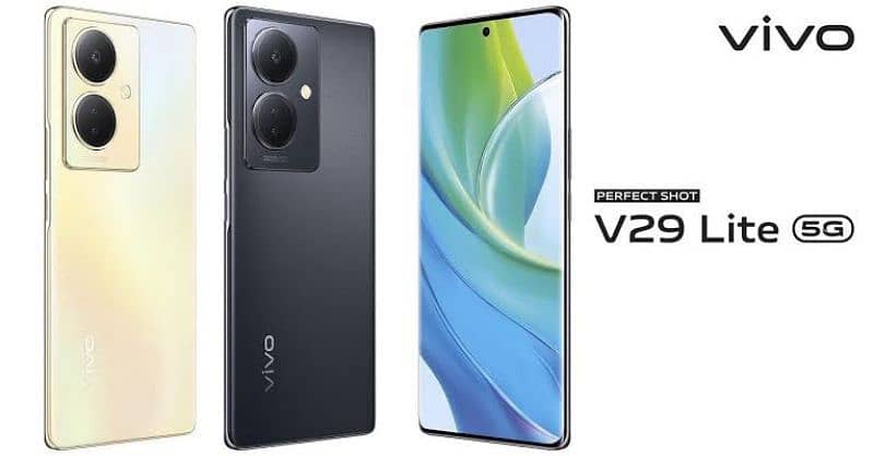 Vivo V29 Light 5G With Box With Charger NoN PTA 1