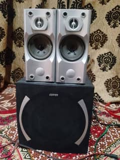 Edifier X600 woofer and speakers