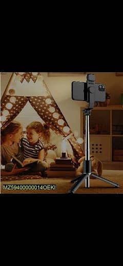 *Product Name*: Selfie Stick With LED Light Mini Tripod Stand