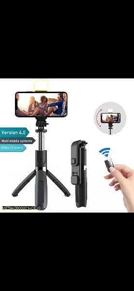 *Product Name*: Selfie Stick With LED Light Mini Tripod Stand 2