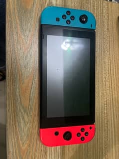 Nintendo switch v2 with two games