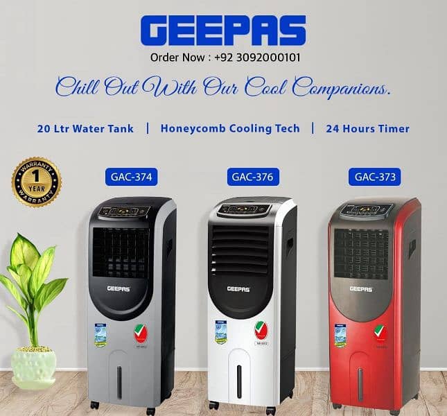 Geepas Chiller Cooler 2024 All Model Stock Available 2