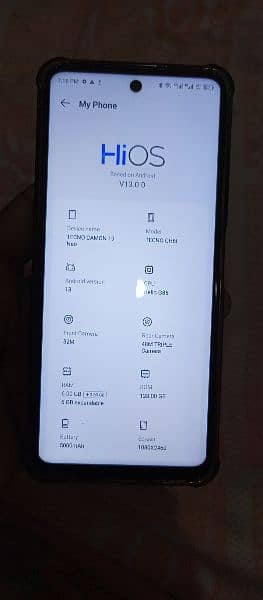 tecno camon 19neow  6/128 1