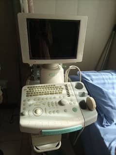 Ultrasound machine with all accessories