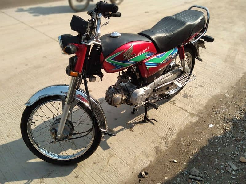 Honda cd 70 2017 exchange possible 5