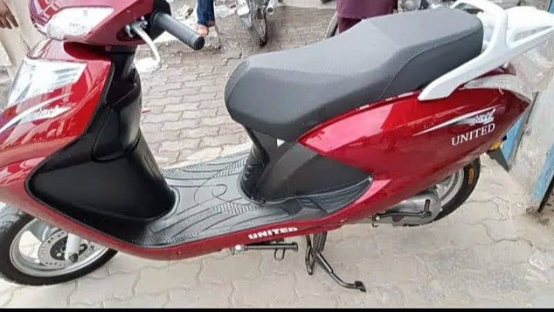 united 100cc scooty 2023 brand new 1