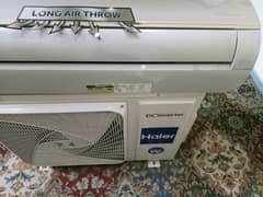 Haier AC inverter heat and cool for sale WhatsApp contact 03373192825