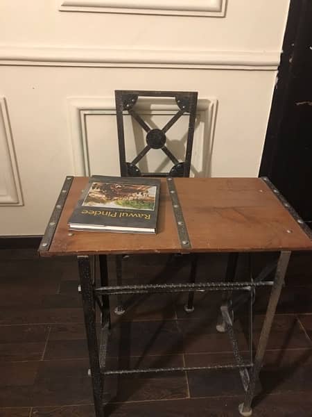 antique stududy table 6