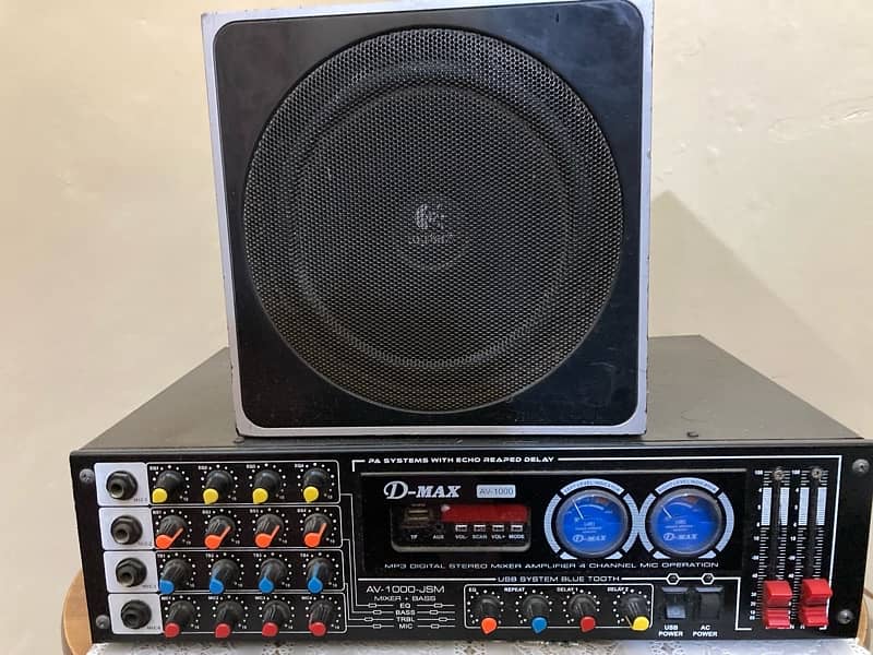 D Max amplifier AV-1000 1