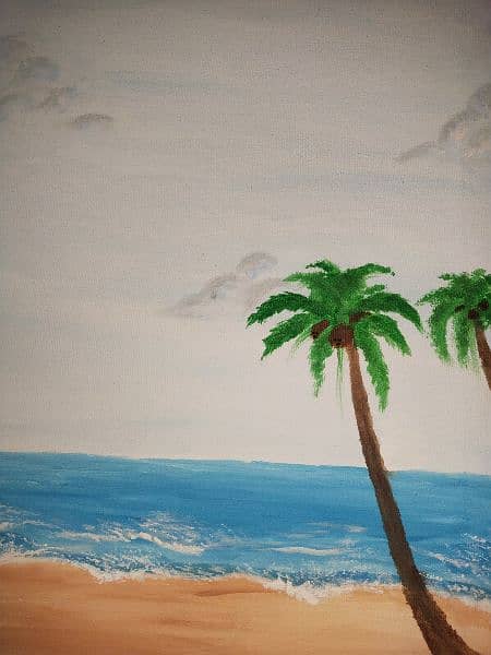 Painting Fram of Beach 2