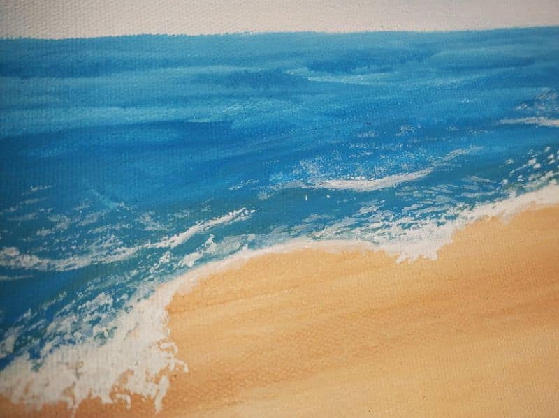 Painting Fram of Beach 3