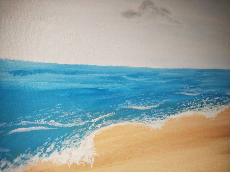 Painting Fram of Beach 4