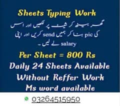 assignment work at home daily work Daily payment
