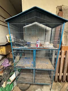 cage for birds ( hens/ parrots / pigeons )