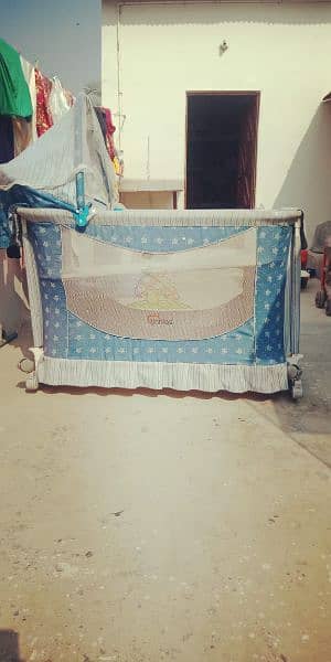 Baby Foldable Cot 1